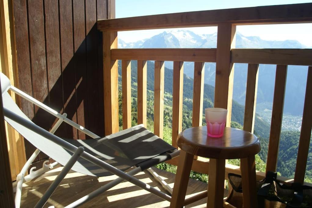 Appartement Entierement Renove, Vue Exceptionnelle Huez Luaran gambar